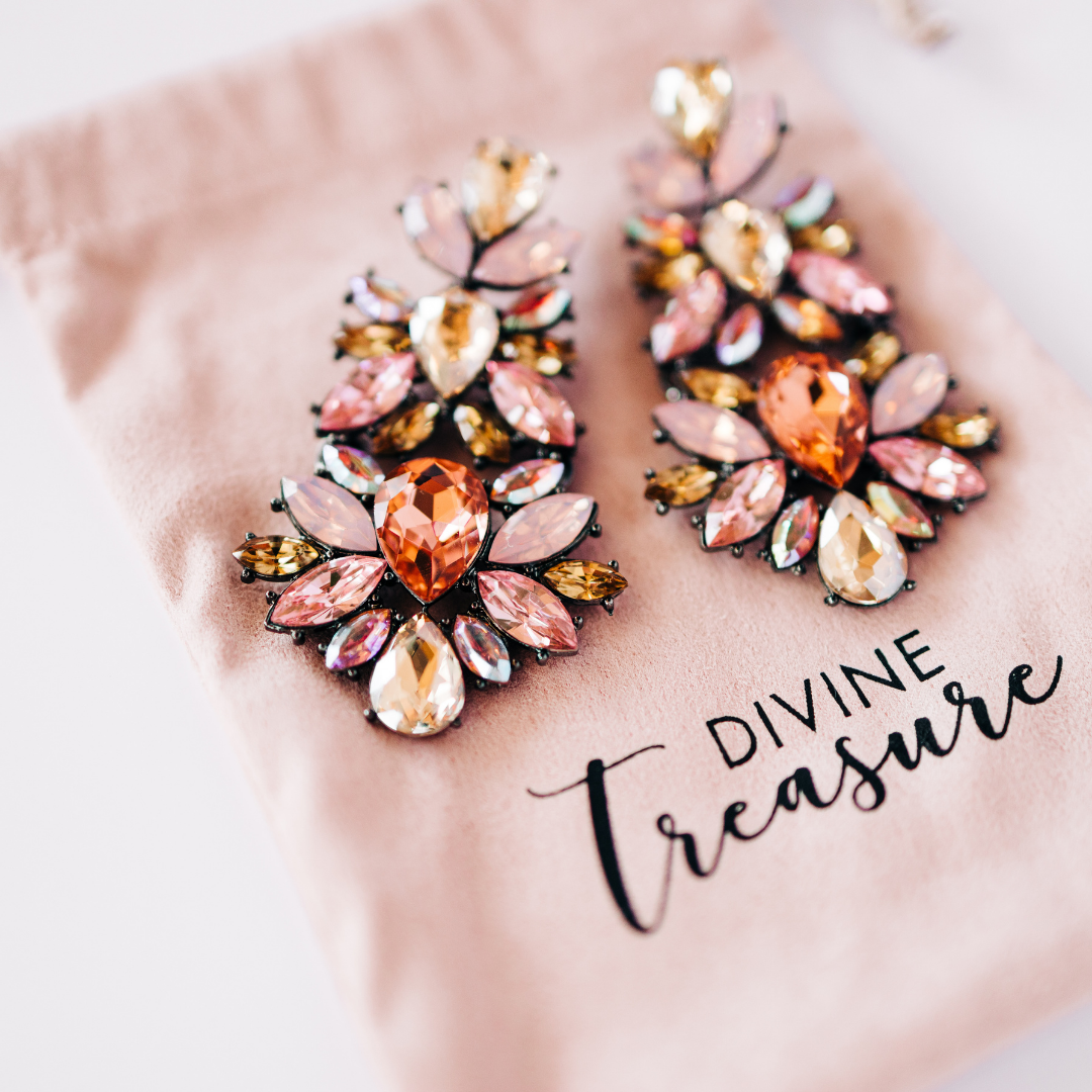 Dolce Rosa Earrings Divine Treasure Melbourne