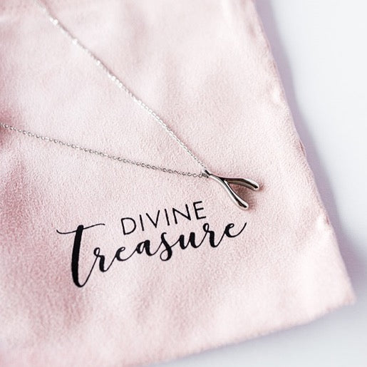 Divine Wishbone Necklace